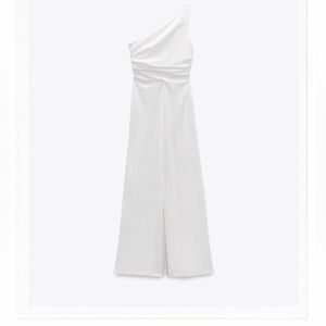 Zara summer white jumpsuit (never been worn with tags)
